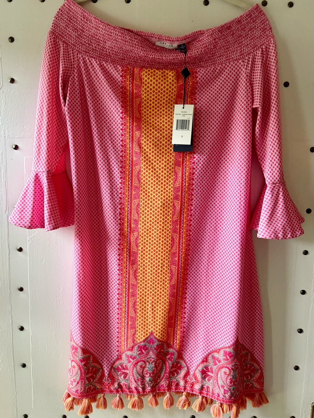 NWT CABANA LIFE smocked dress